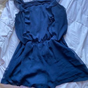 Navy Blue Romper